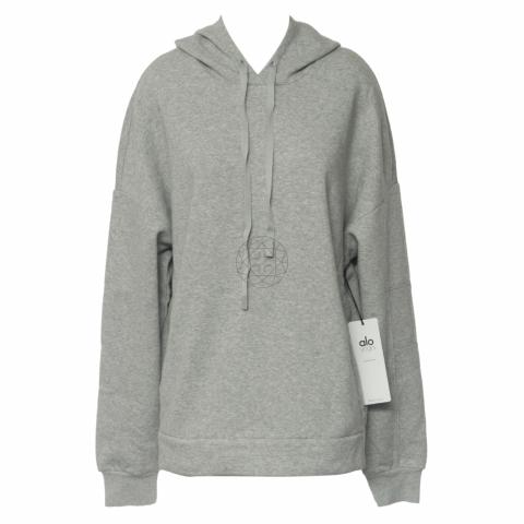 Sell Alo Yoga Interval Hoodie Light Grey HuntStreet